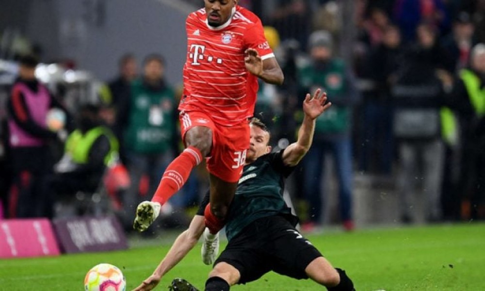 بايرن ميونخ يفوز على فيردر بريمن ويعزز صدارته للدوري الألماني