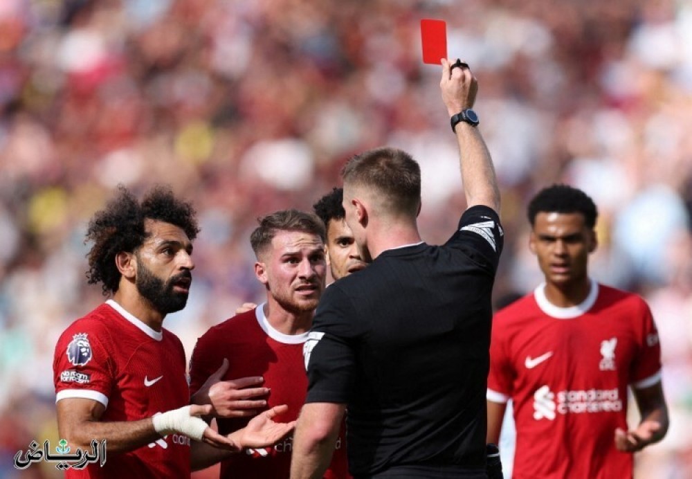 بطولة إنكلترا: إلغاء البطاقة الحمراء لماك أليستر لاعب ليفربول