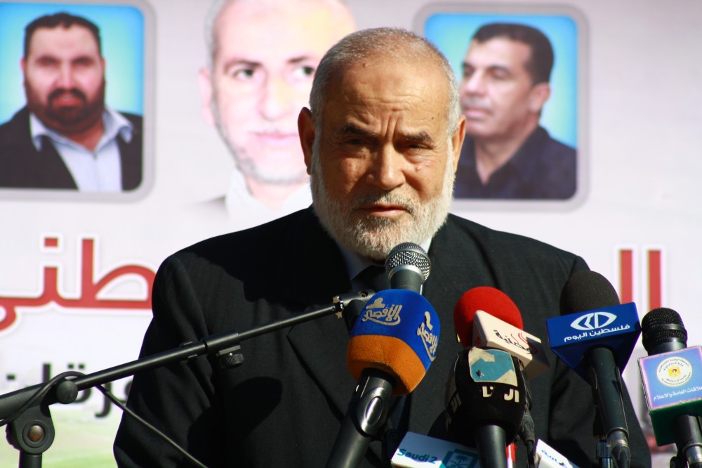 رئيس المجلس التشريعي بالإنابة أحمد بحر