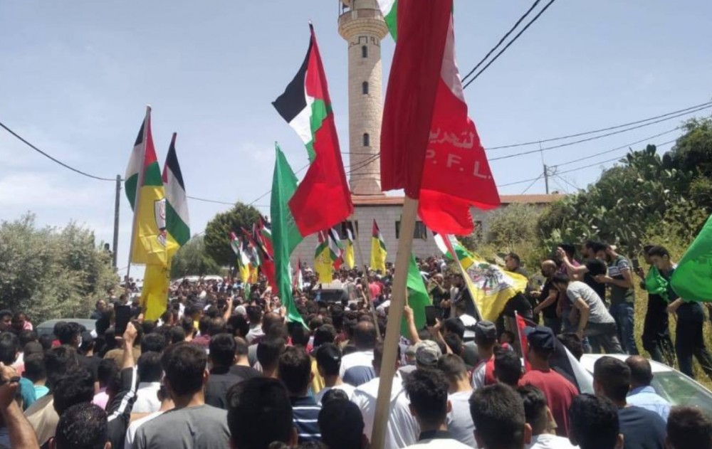 صورة من الجنازة 