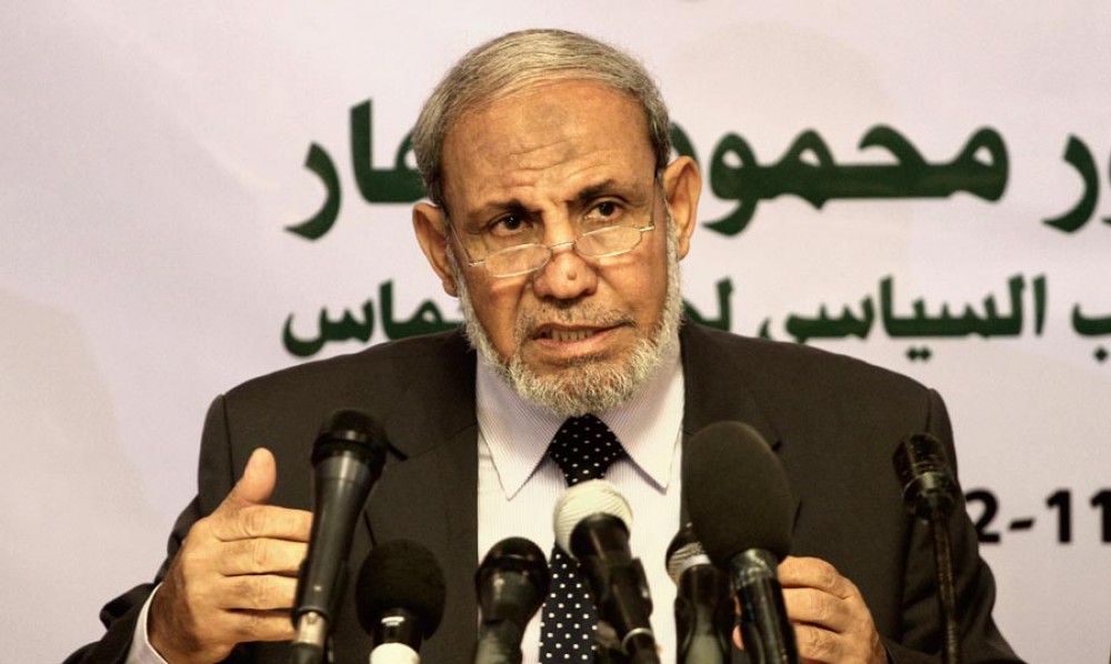 القيادي في حماس محمود الزهار