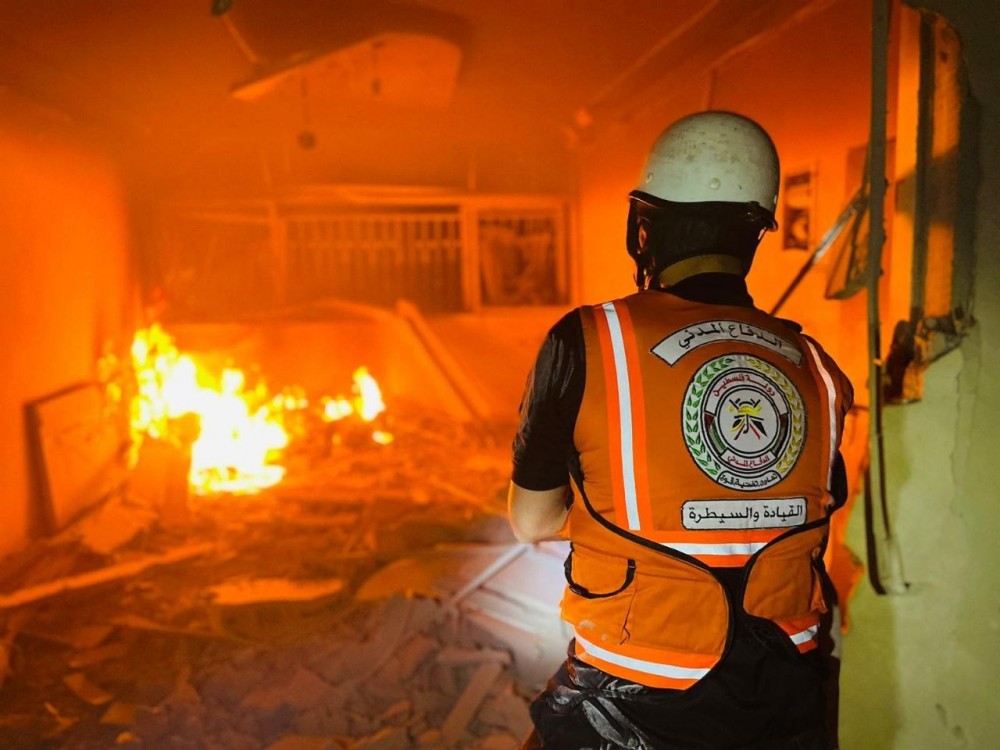 مُحدّث أطقم الدفاع المدني تُنفذ 111 مهمة منذ بدء العدوان