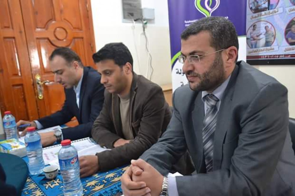 جانب من تشكيل مجلس اداري في  جمعية خدمات الطفولة