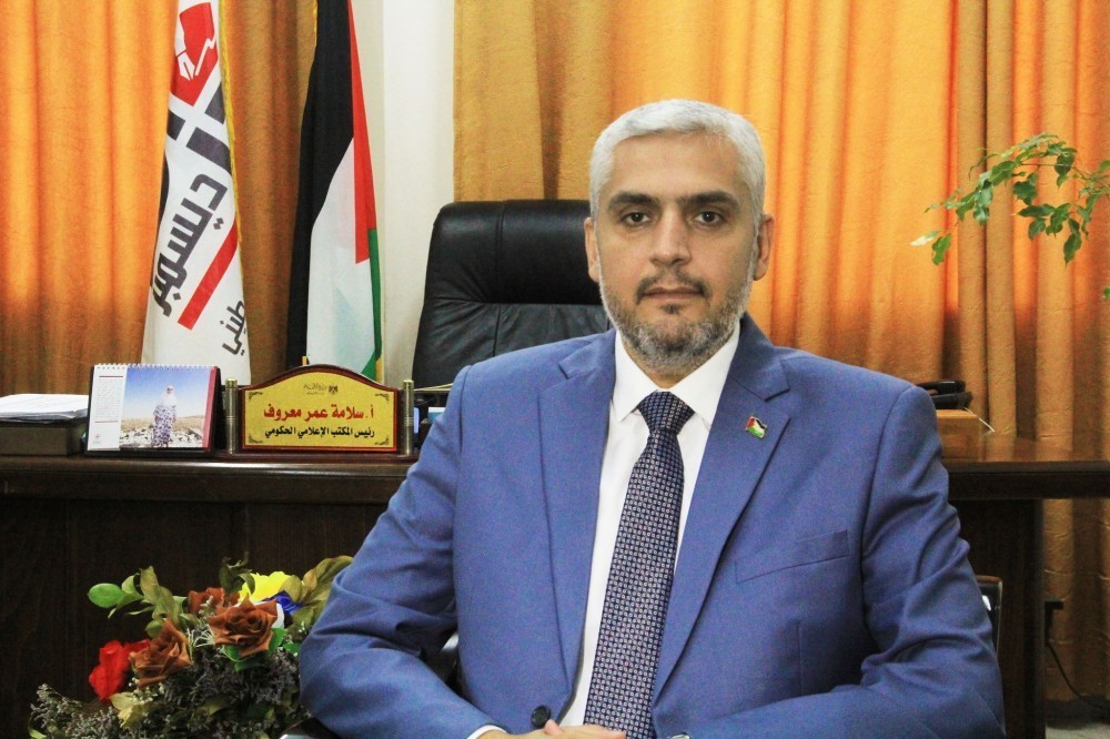 رئيس المكتب الإعلامي الحكومي سلامة معروف