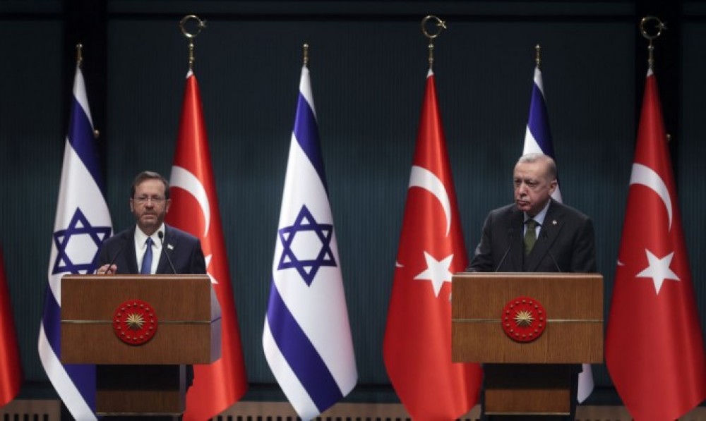 هرتسوغ وإردوغان