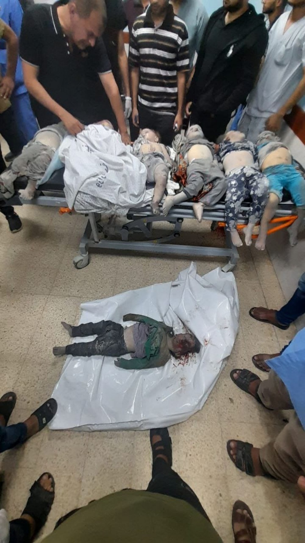 ضحايا المجزرة من الأطفال