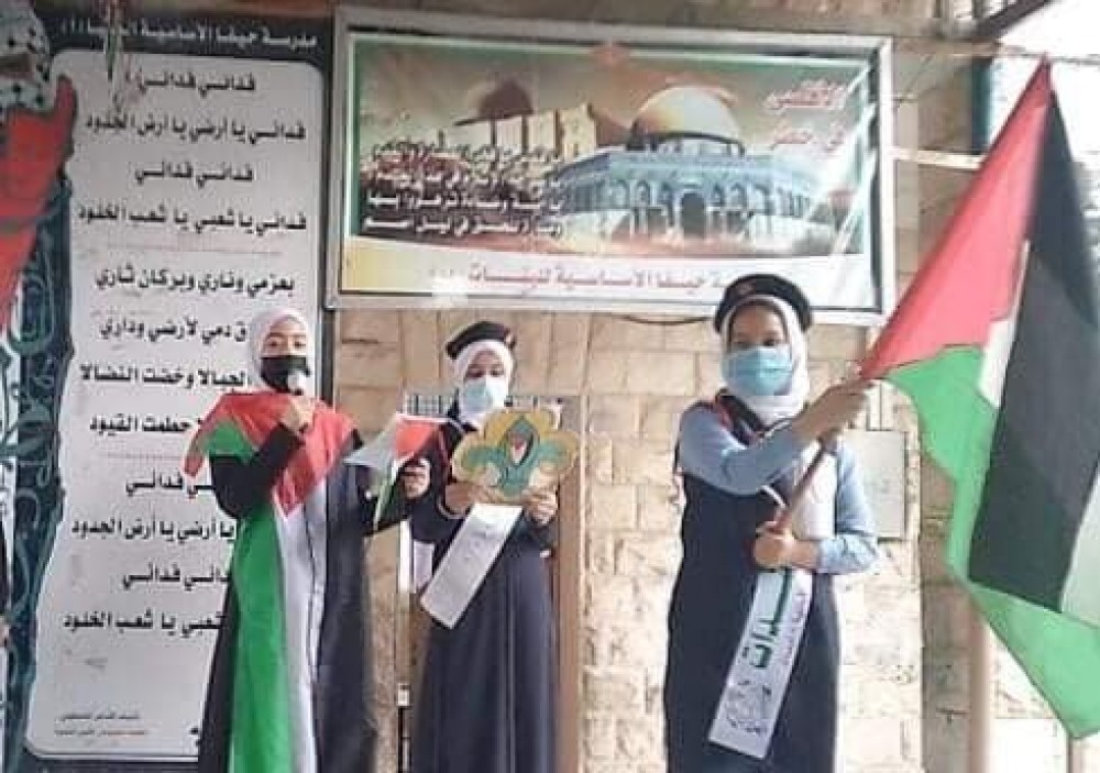 مدارس تعليم خان يونس تحيي يوم المرشدة العربية