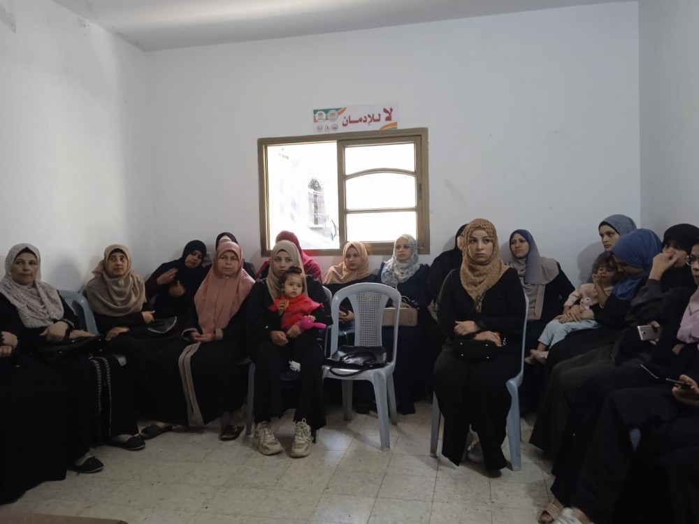 التنمية الاجتماعية  تنفذ لقاءين توعويين حول الإدمان في شمال غزة