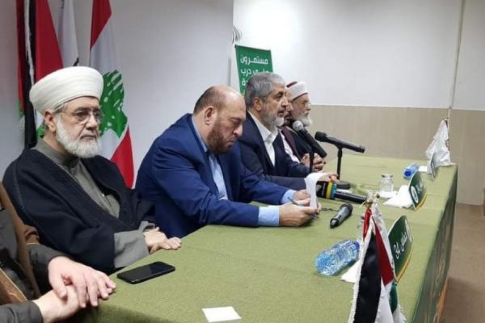 مشعل حماس حريصة على وحدة شعبنا بالداخل والخارج