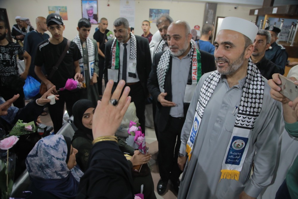 وكيل وزارة الأوقاف يستقبل حجاج مكرمة خادم الحرمين الشريفين