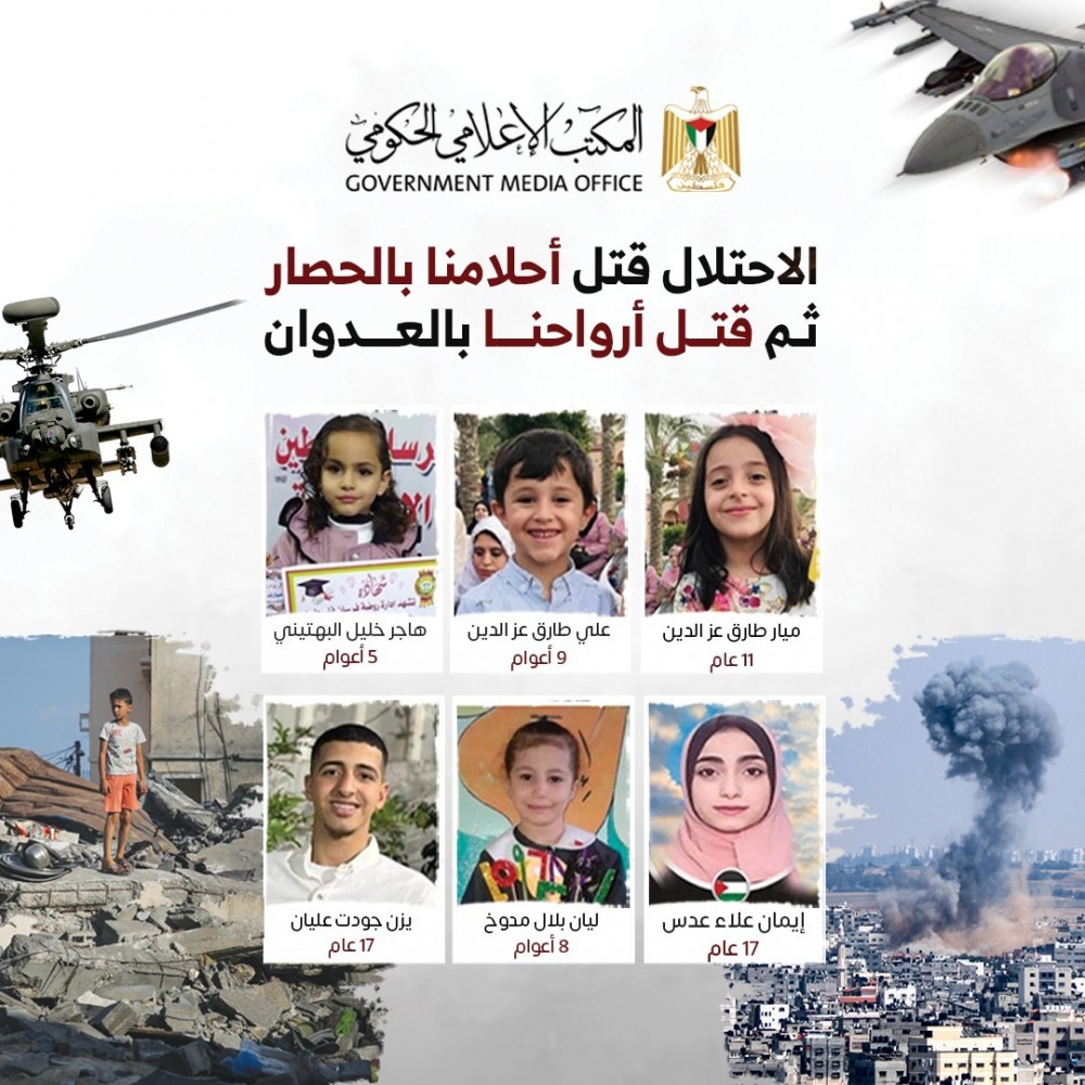 أطفال استشهدوا خلال العدوان 