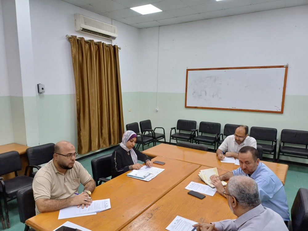التنمية البشرية بالصحة تناقش القضايا المهنية مع نقابة التحاليل الطبية