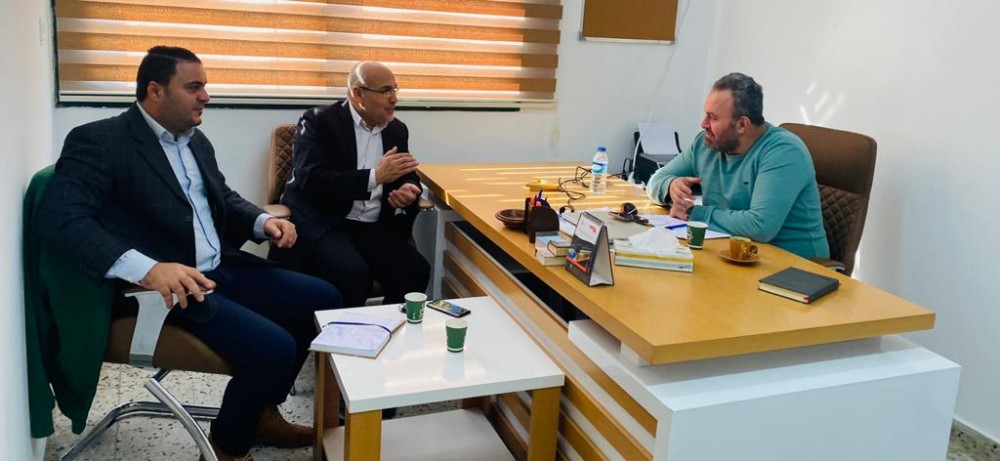هيئة العمل التعاوني تناقش العديد من الملفات مع مركز التجارة الفلسطيني