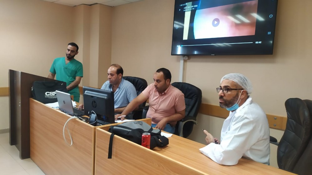  مجمع الشفاء يستقبل وفداً طبياً في جراحة الجهاز الهضمي