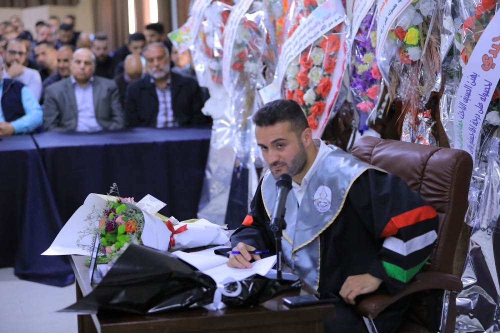 الباحث الدحدوح يناقش استخدام تقنيات التصوير الحديثة في القنوات الفضائية الفلسطينية