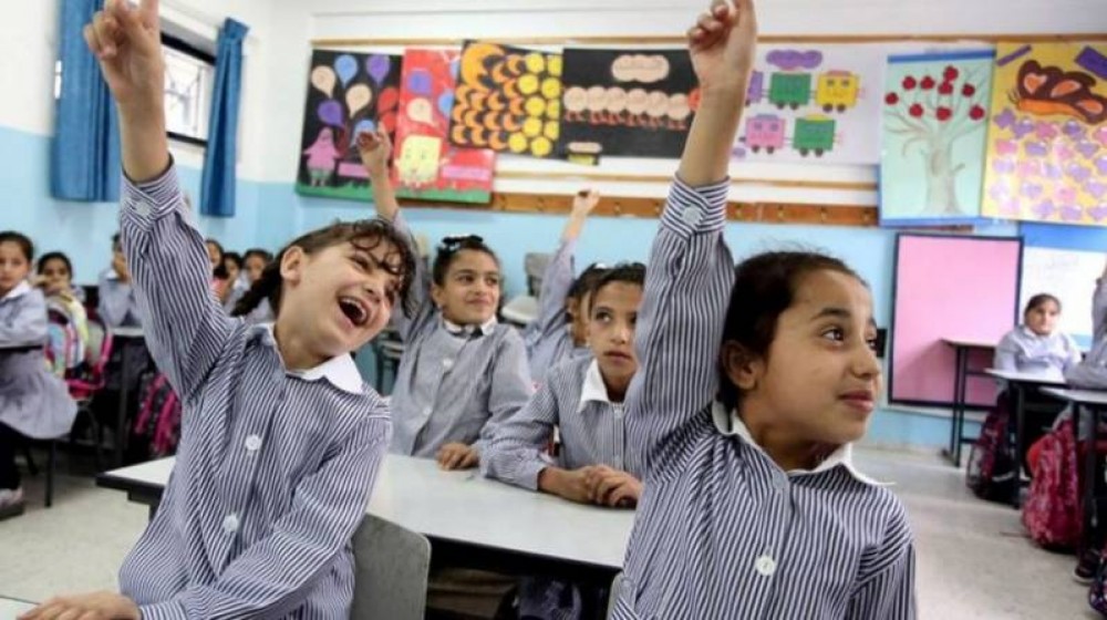 طلبة مدارس الأونروا