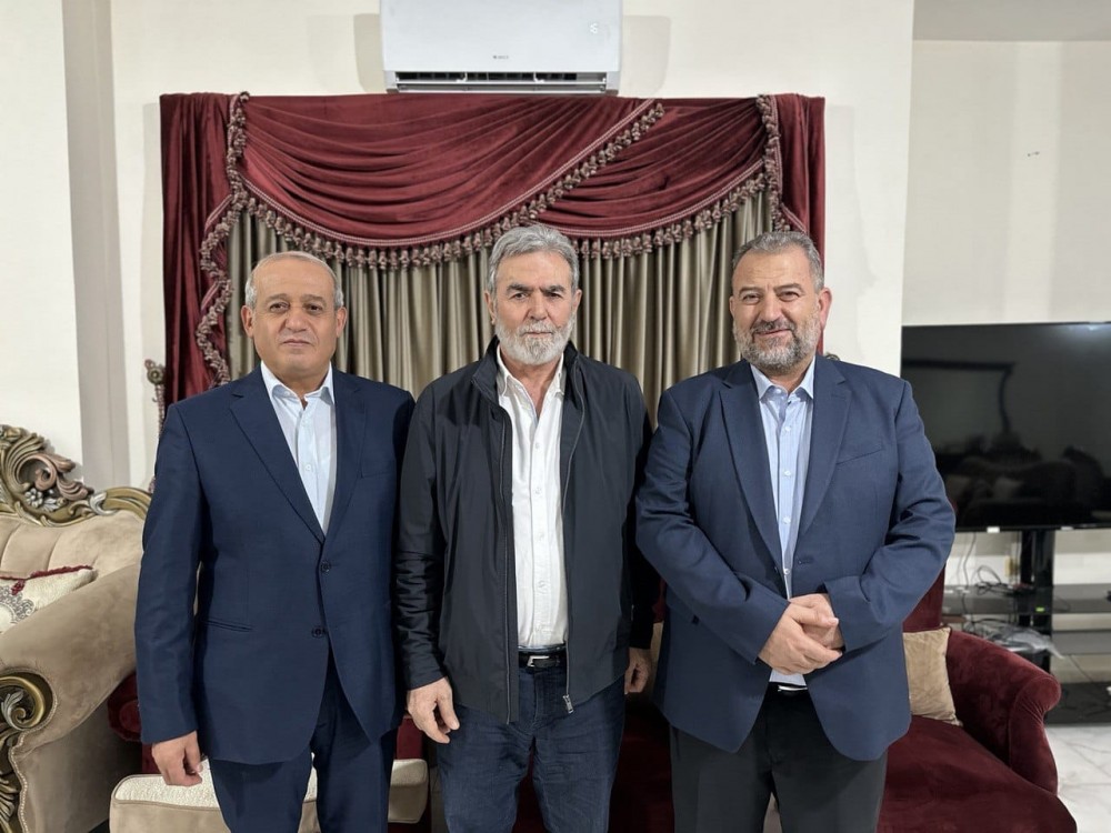 جانب من اجتماع القادة 
