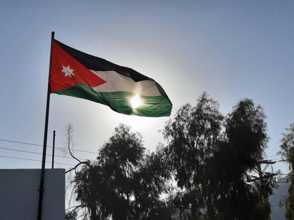 علم الأردن 