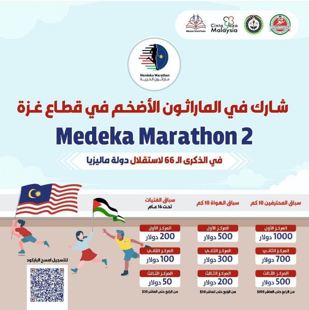 اللجنة المنظمة تعلن انتهاء التسجيل للمشاركة في ماراثون الحرية 2 