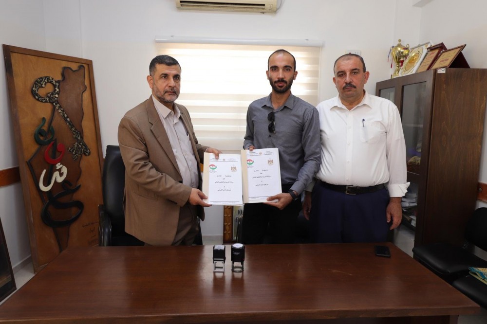 التعليم و مركز أمان تُوقعان اتفاقية لإنشاء بئر مياه ومحطة تحلية 