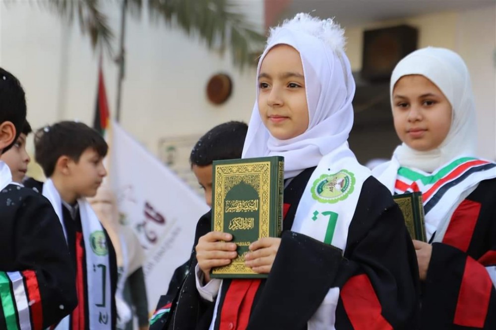 مدرسة دار الارقم تكرم الفائزين في مشروع السرد القرآني