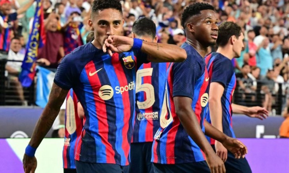 برشلونة يحسم الكلاسيكو الودي ضد ريال مدريد- 