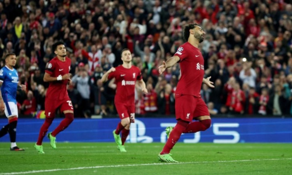 ليفربول يفوز بسهولة 2-صفر على رينجرز في دوري الأبطال