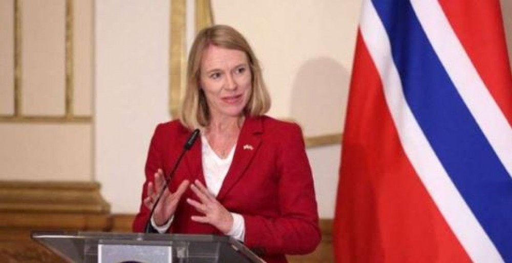 وزيرة خارجية النرويج أنيكين هويتفيلدت
