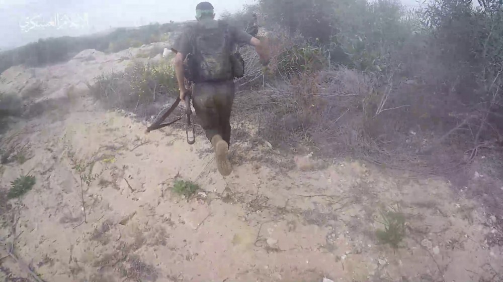 كتائب القسام تنشر فيديو لالتحام أبطالها بقوات الاحتلال في إيرز (3)