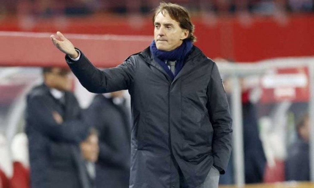 مانشيني يعترف بالفشل الخططي عقب الخسارة الودية أمام النمسا-