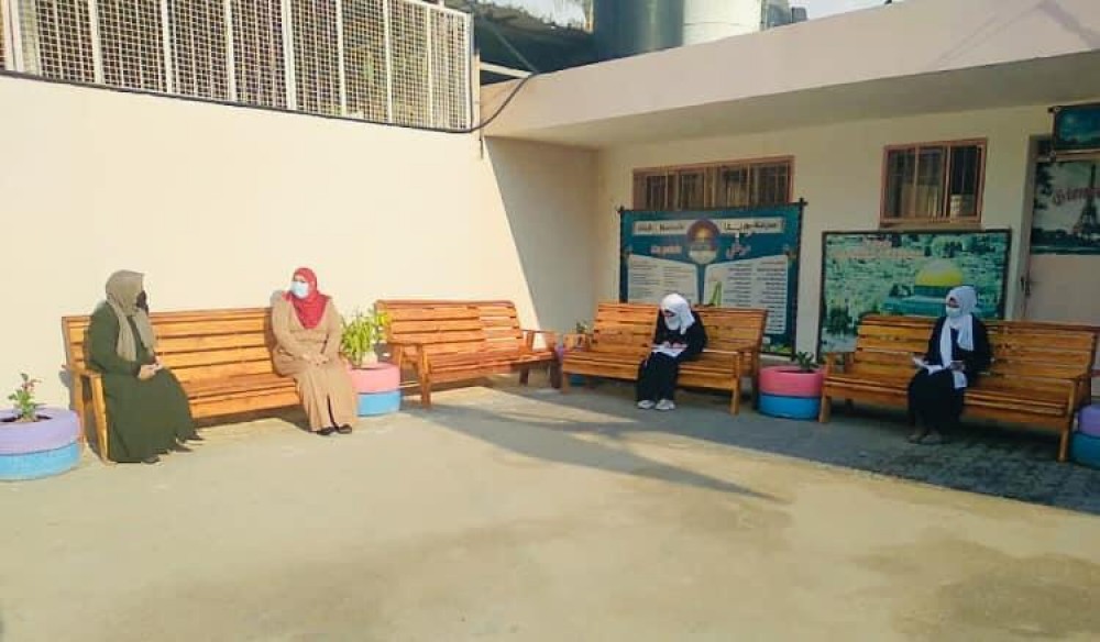 تعليم خان يونس: مدرسة حيفا للبنات تنفذ مبادرة 