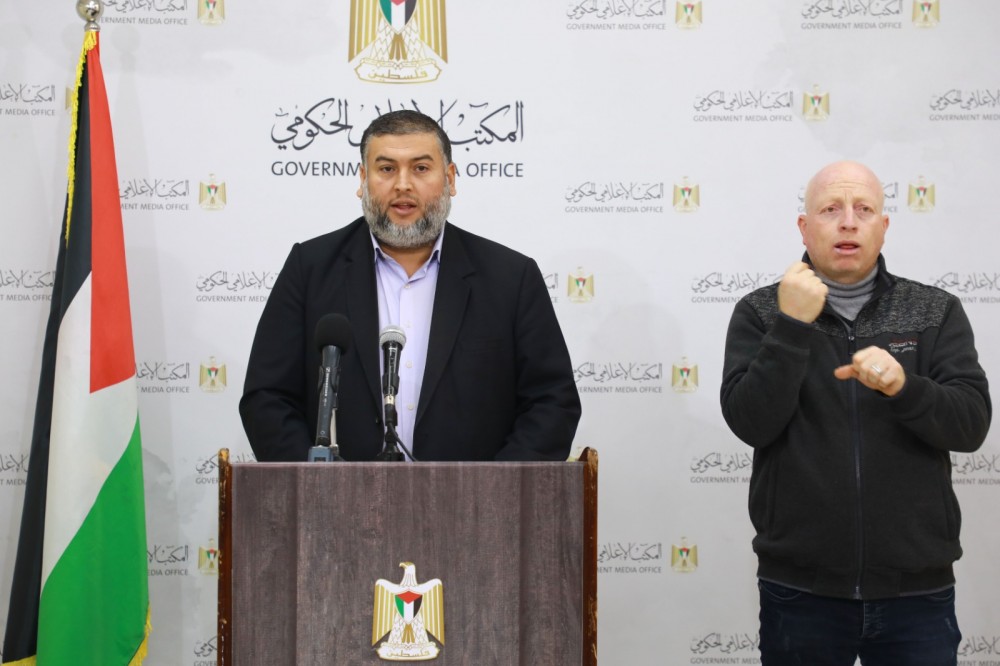 أبو هين خلال اللقاء 