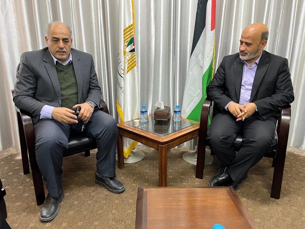 وكيل وزارة الاقتصاد يلتقي مجلس إدارة غرفة تجارة وصناعة مدينة رفح الجديد