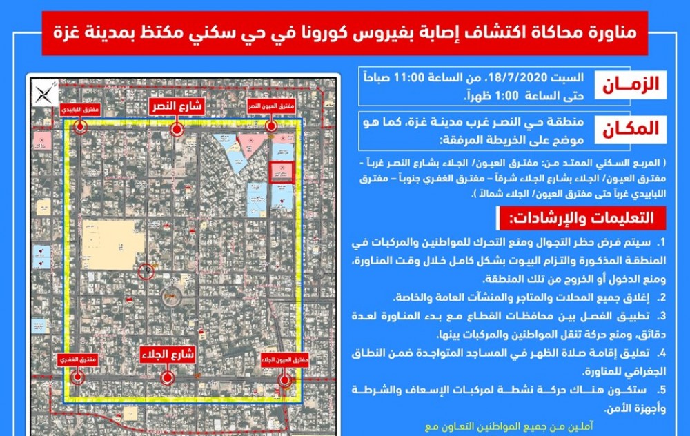 خريطة وتفاصيل المناورة