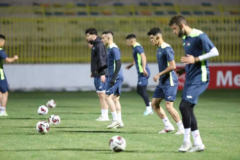 الوطني الأولمبي ينهي استعداداته لمقابلة نظيره الأردني وديا