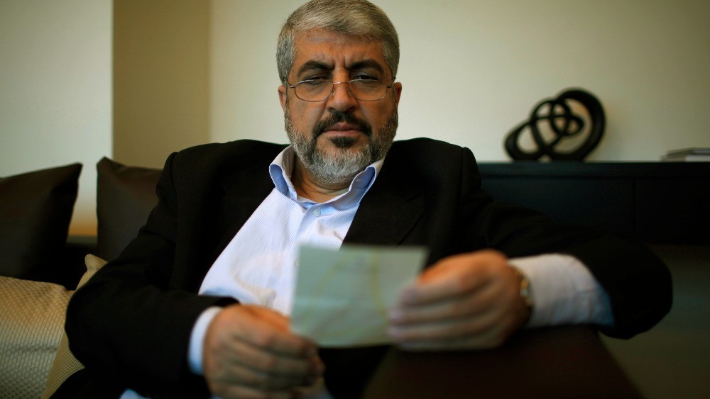 رئيس المكتب السياسي لحماس خالد مشعل 