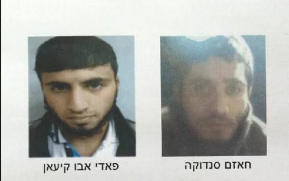 صورة نشرها الاحتلال للشابين المعتقلين