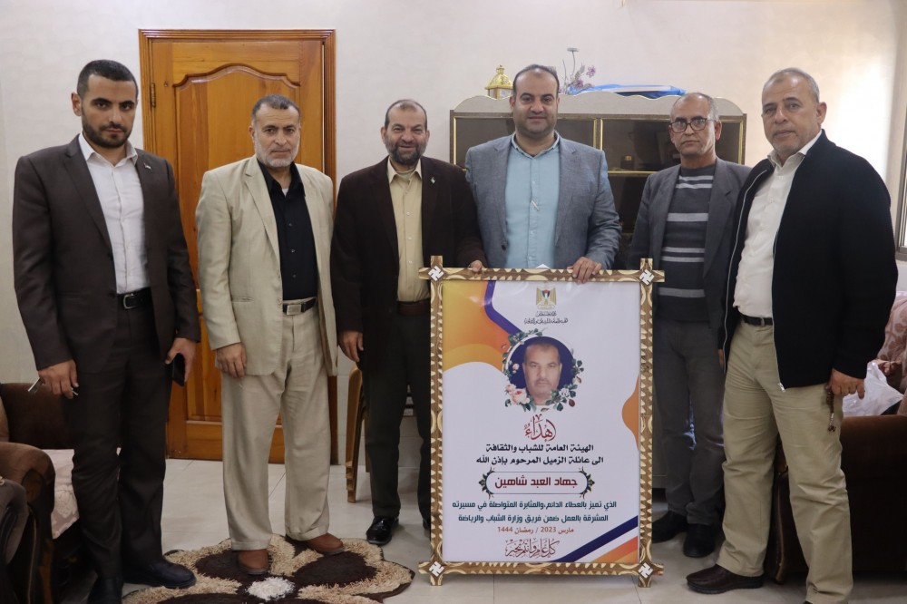 جانب من الزيارات 