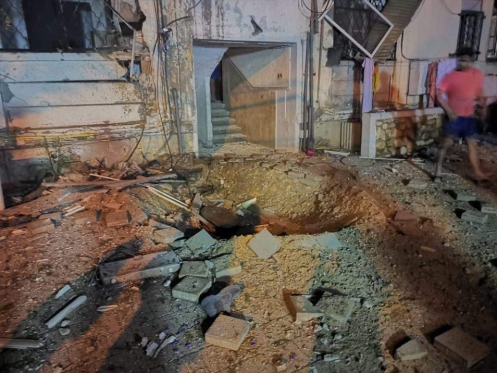آثار قصف المقاومة