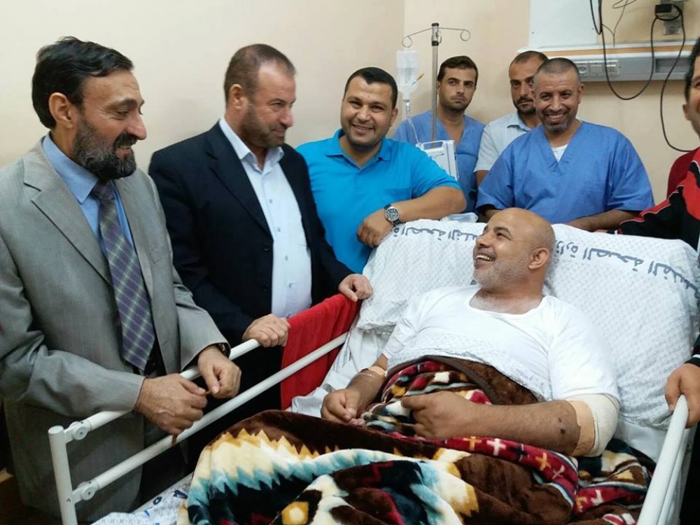 أبو نعيم داخل المستشفى