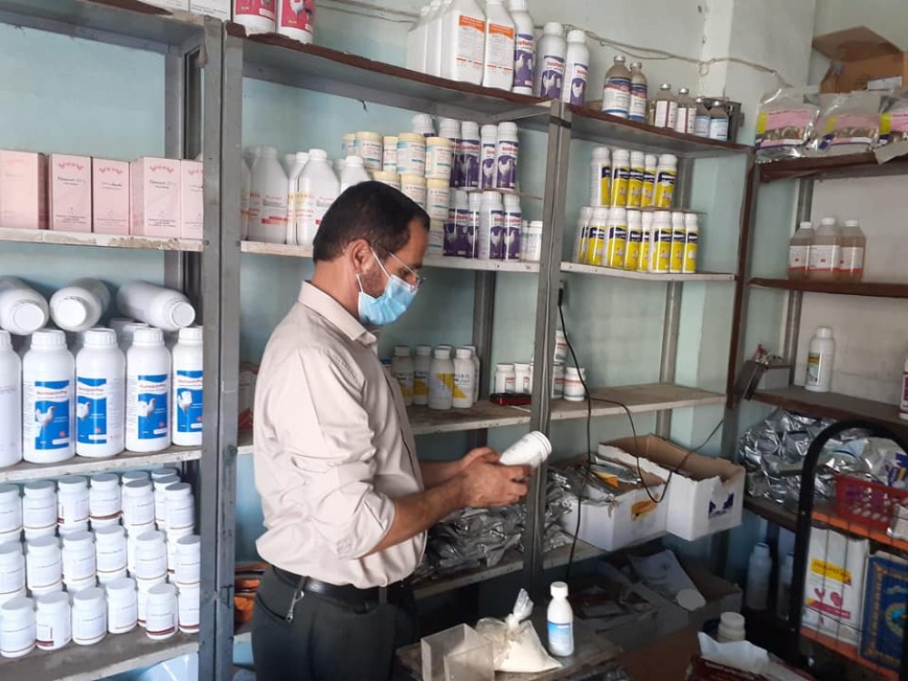 الزراعة تنظم جولة ميدانية على العيادات والصيدليات البيطرية 