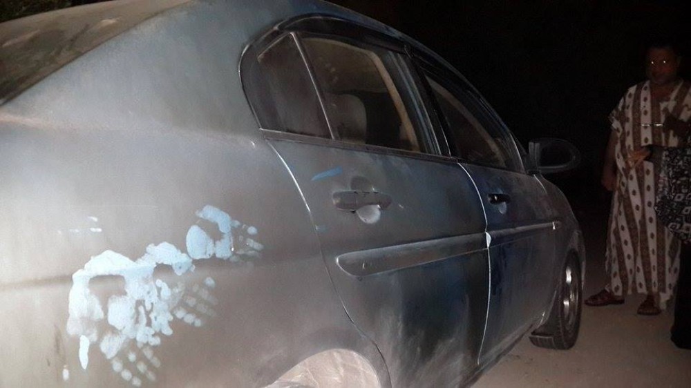 سيارة القيادي قبها 