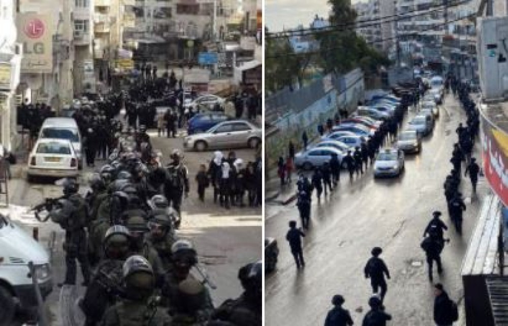 اقتحام منزل الشهيد أبو شخيدم