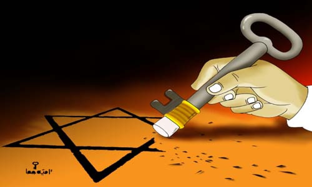 رسم للفنانة امية جحا