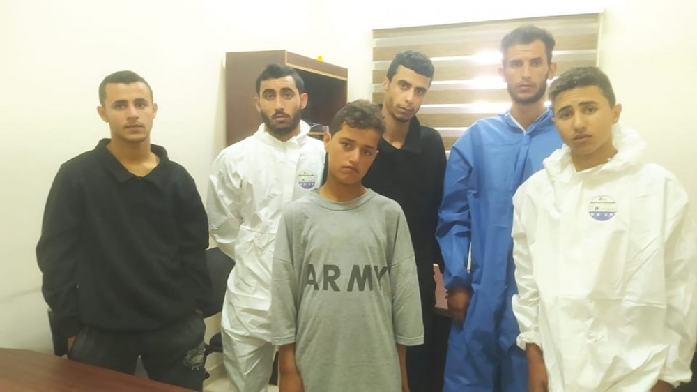 الصيادين المفرج عنهم 