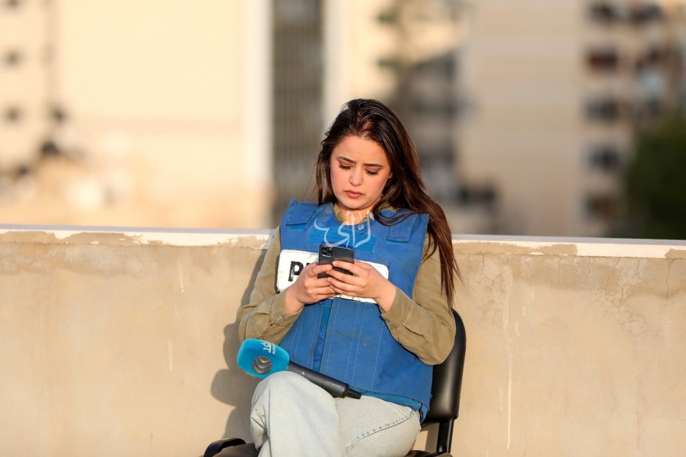 الرأي توثق عمل الطواقم الصحفية في غزة (38)