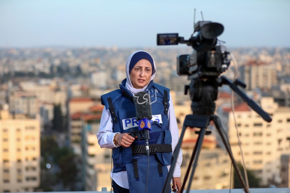 الرأي توثق عمل الطواقم الصحفية في غزة (52)