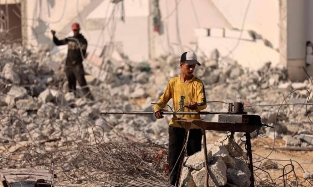 عمال غزيون
