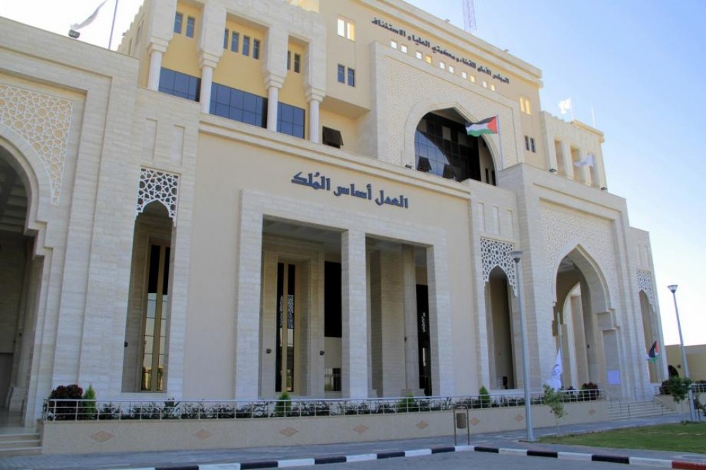 مجمع قصر العدل للمحاكم في غزة 