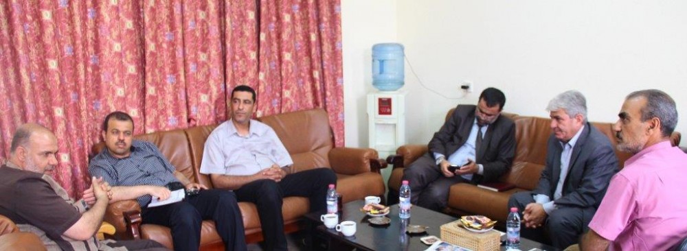 اعمار والهلال الاحمر يبحثان سبل التعاون